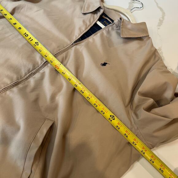 Polo Ralph Lauren Bi-Swing Water-Repellent Windbreaker Jacket, Khaki Uniform XXL - Picture 7 of 12